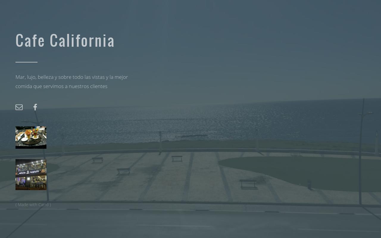 Carrd profile picture for @california
